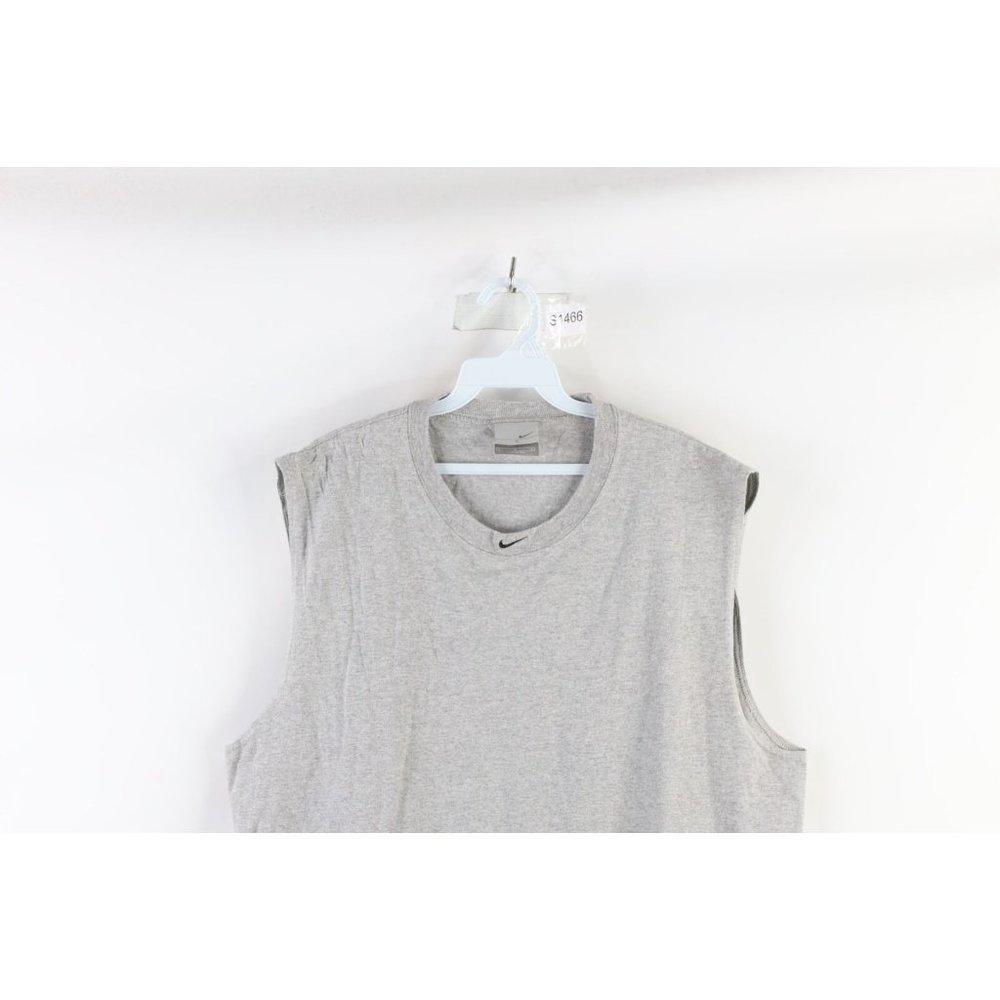 Vintage Nike Basketball Mens Large Travis Scott Center Swoosh Sleeveless T-Shirt - Picture 2 of 9